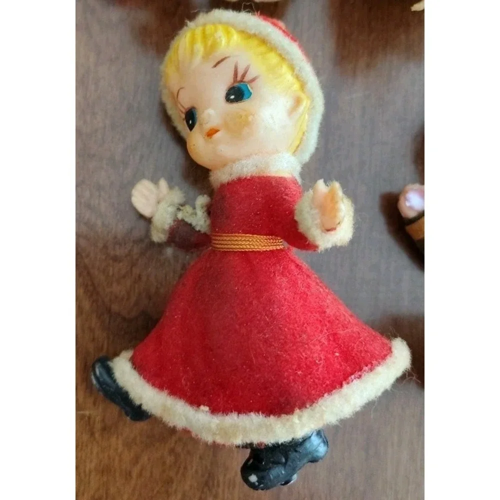Vintage Grants/Peoples Nursery Rhyme Ornaments Set Lot‎ 7